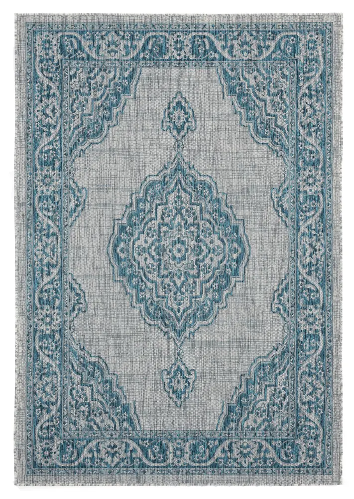 United Weavers Augusta Sant Andrea Aqua Area Rug 5'3