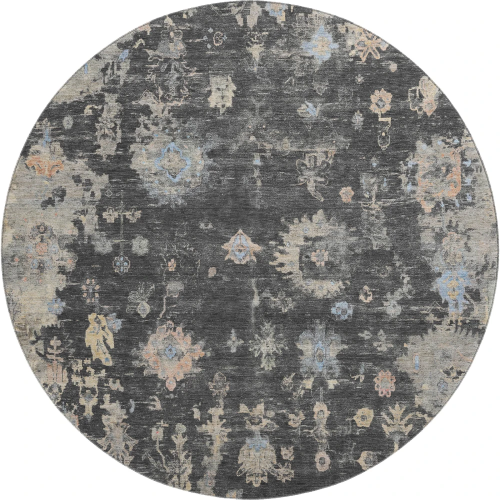 Mayfield AMF2302 Charcoal 8' x 8' Rug