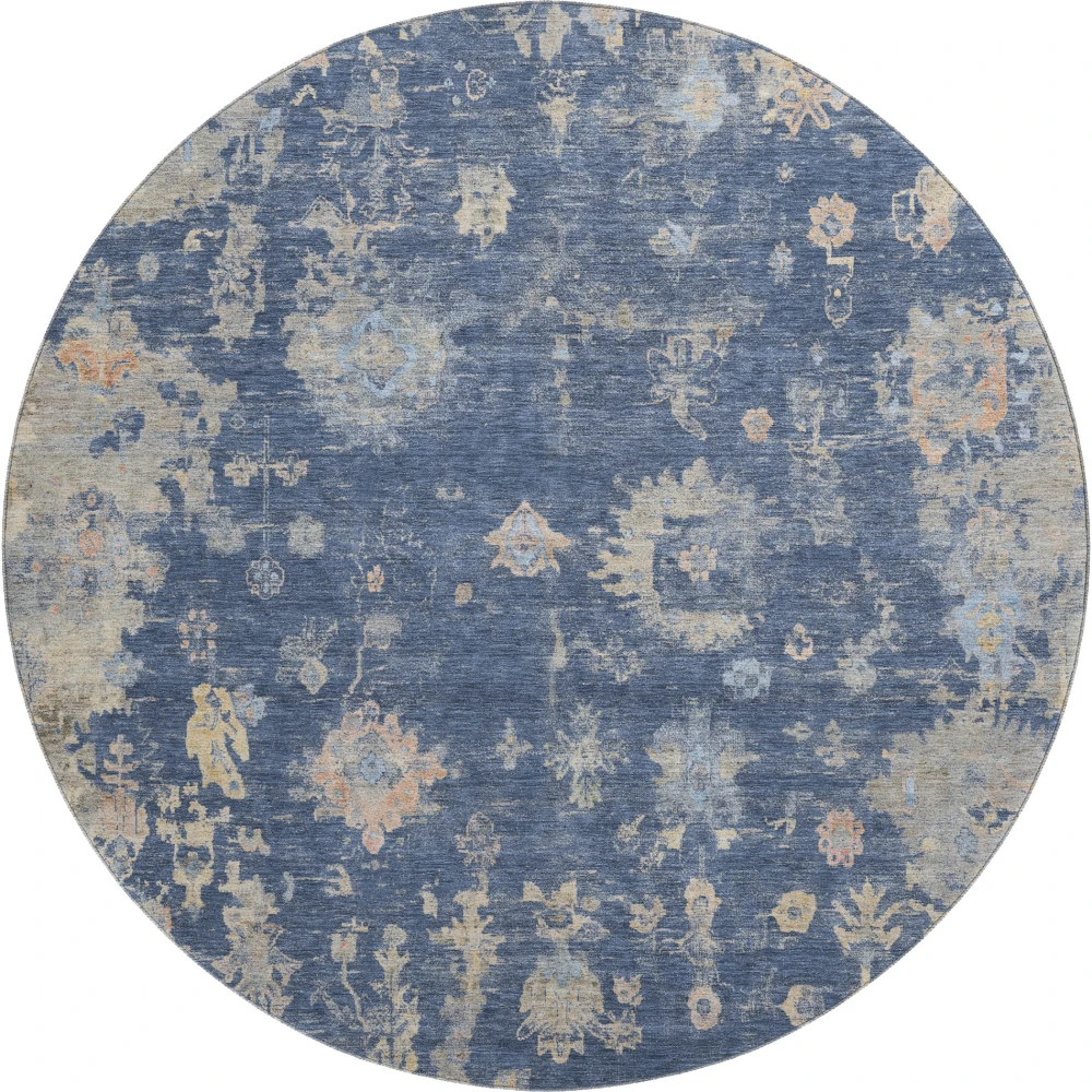 Mayfield AMF2302 Navy 8' x 8' Rug