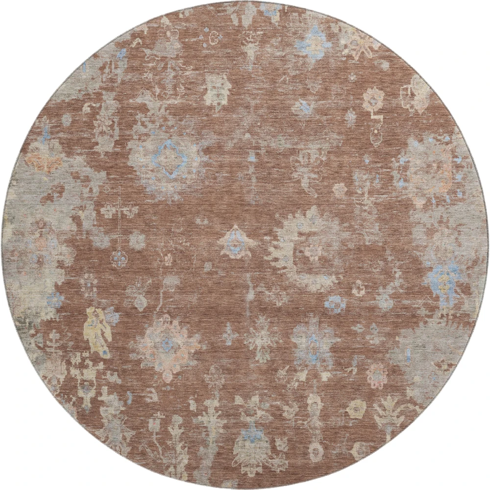 Mayfield AMF2302 Paprika 8' x 8' Rug