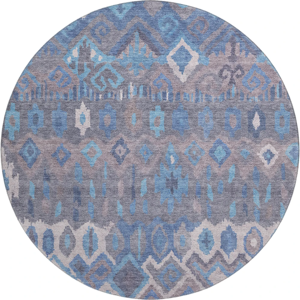 Mayfield AMF2304 Blue 8' x 8' Rug