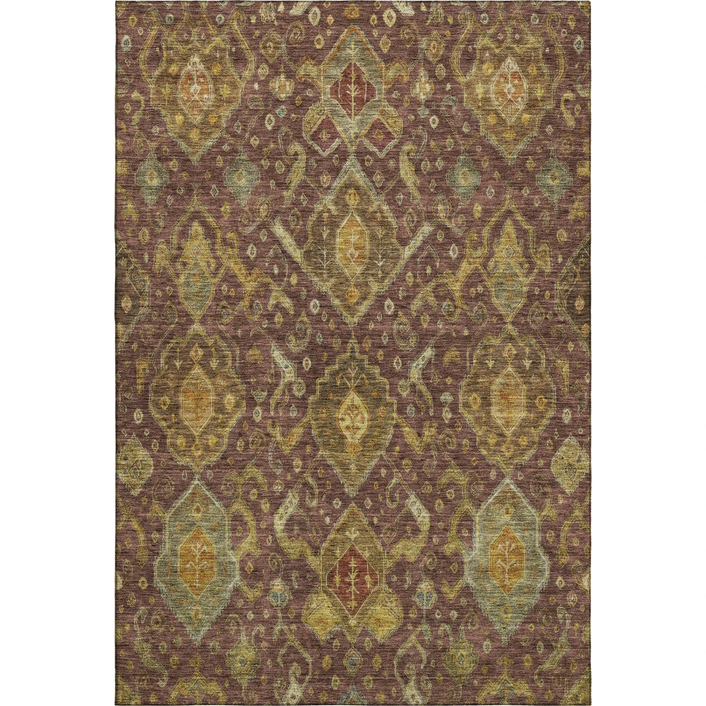 Mayfield AMF2306 Burgundy 3' x 5' Rug