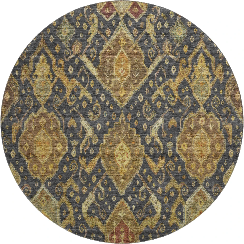 Mayfield AMF2306 Charcoal 8' x 8' Rug