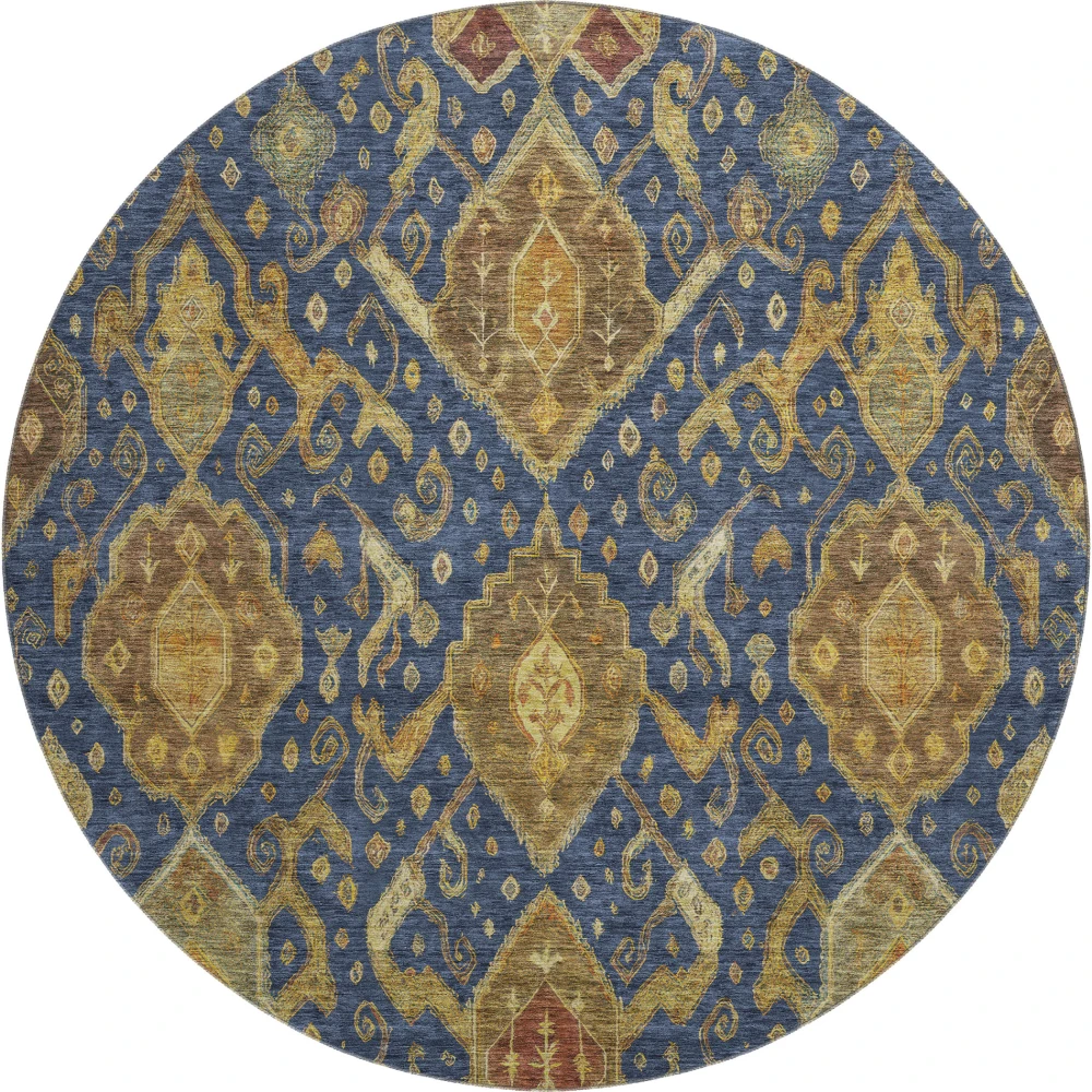 Mayfield AMF2306 Navy 8' x 8' Rug