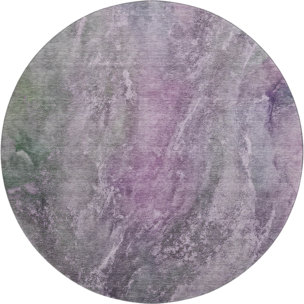 Mayfield AMF2307 Plum 8' x 8' Rug