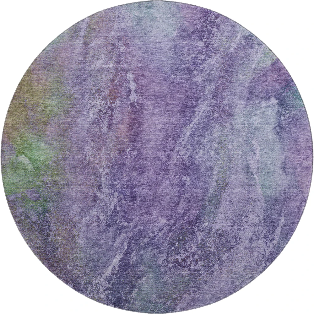Mayfield AMF2308 Purple 8' x 8' Rug