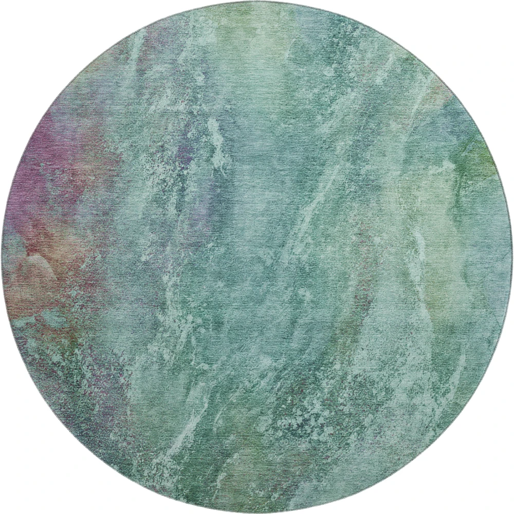 Mayfield AMF2308 Teal 8' x 8' Rug