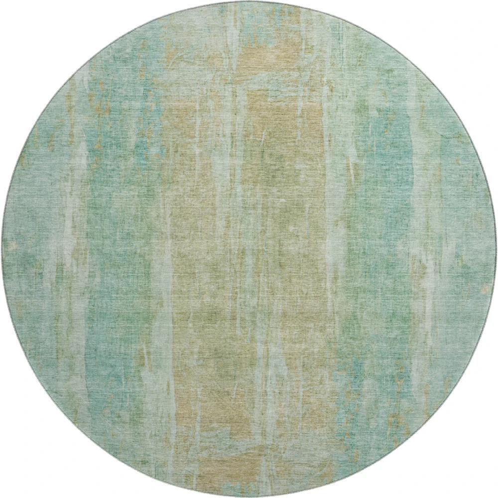 Mayfield AMF2309 Teal 8' x 8' Rug