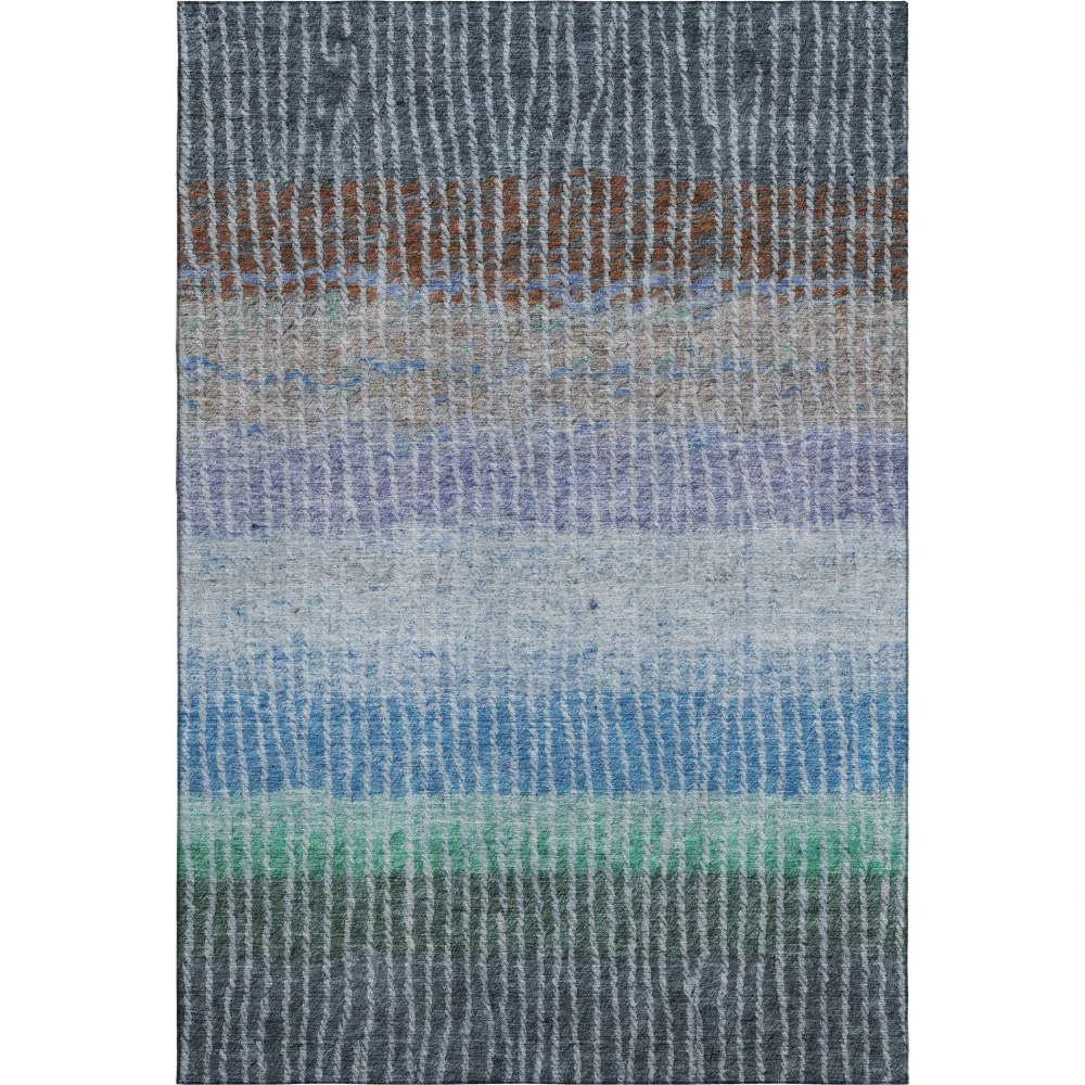 Mayfield AMF2314 Blue 3' x 5' Rug
