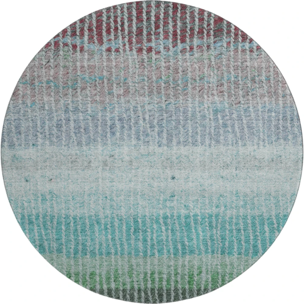 Mayfield AMF2314 Teal 8' x 8' Rug
