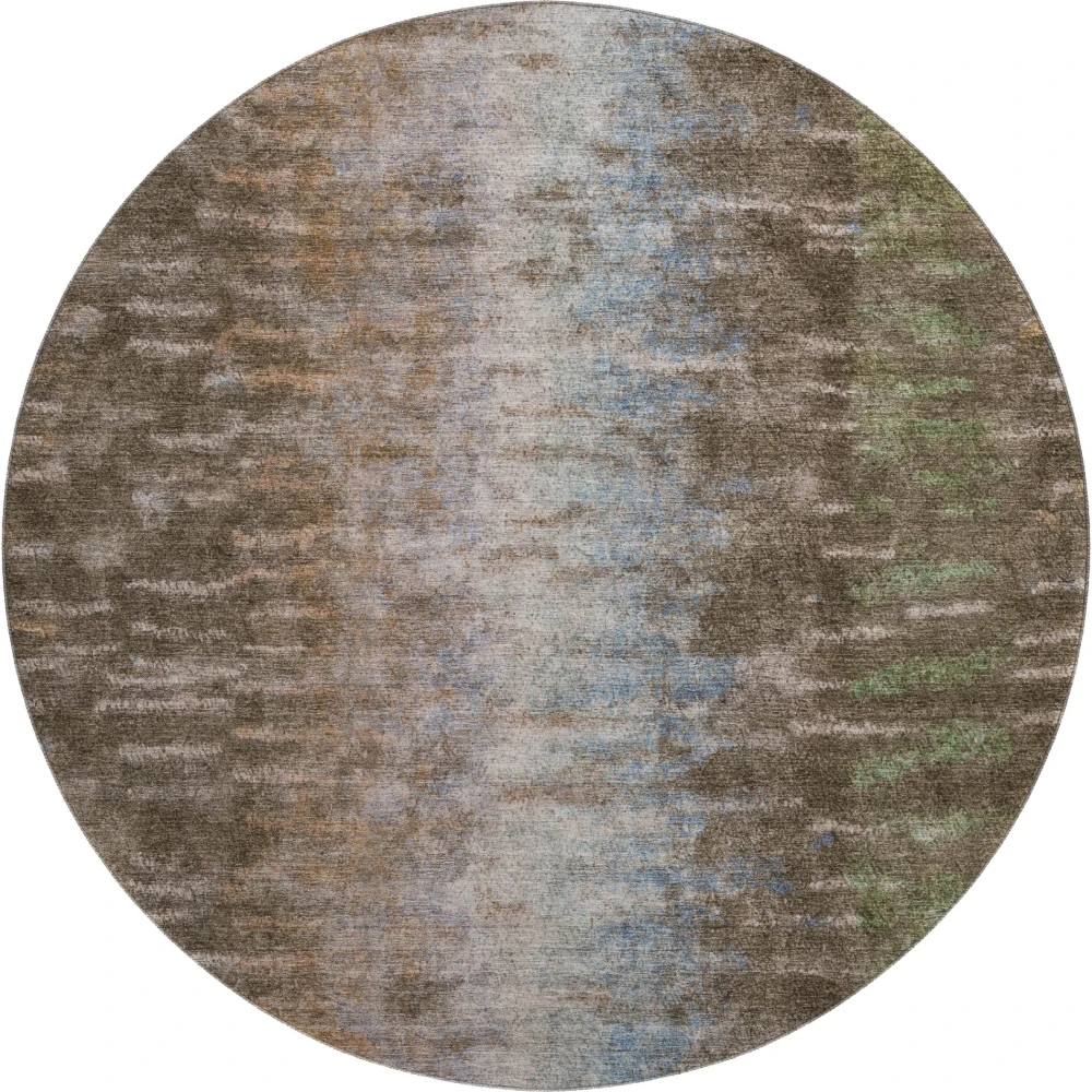 Mayfield AMF2318 Brown 8' x 8' Rug