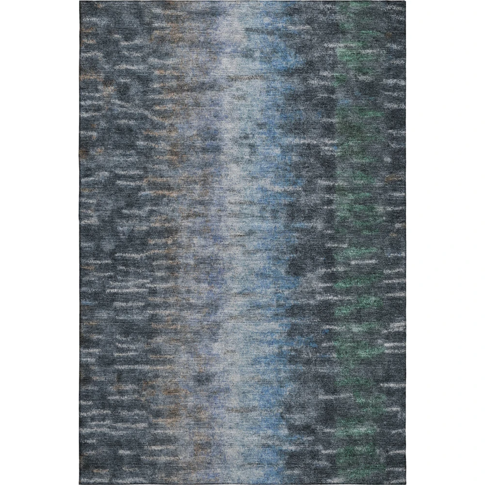 Mayfield AMF2318 Teal 3' x 5' Rug