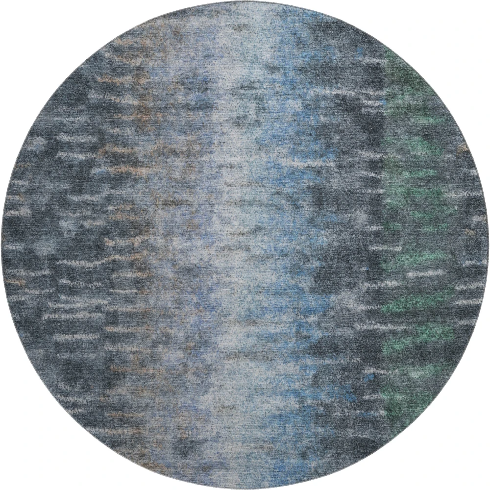 Mayfield AMF2318 Teal 8' x 8' Rug