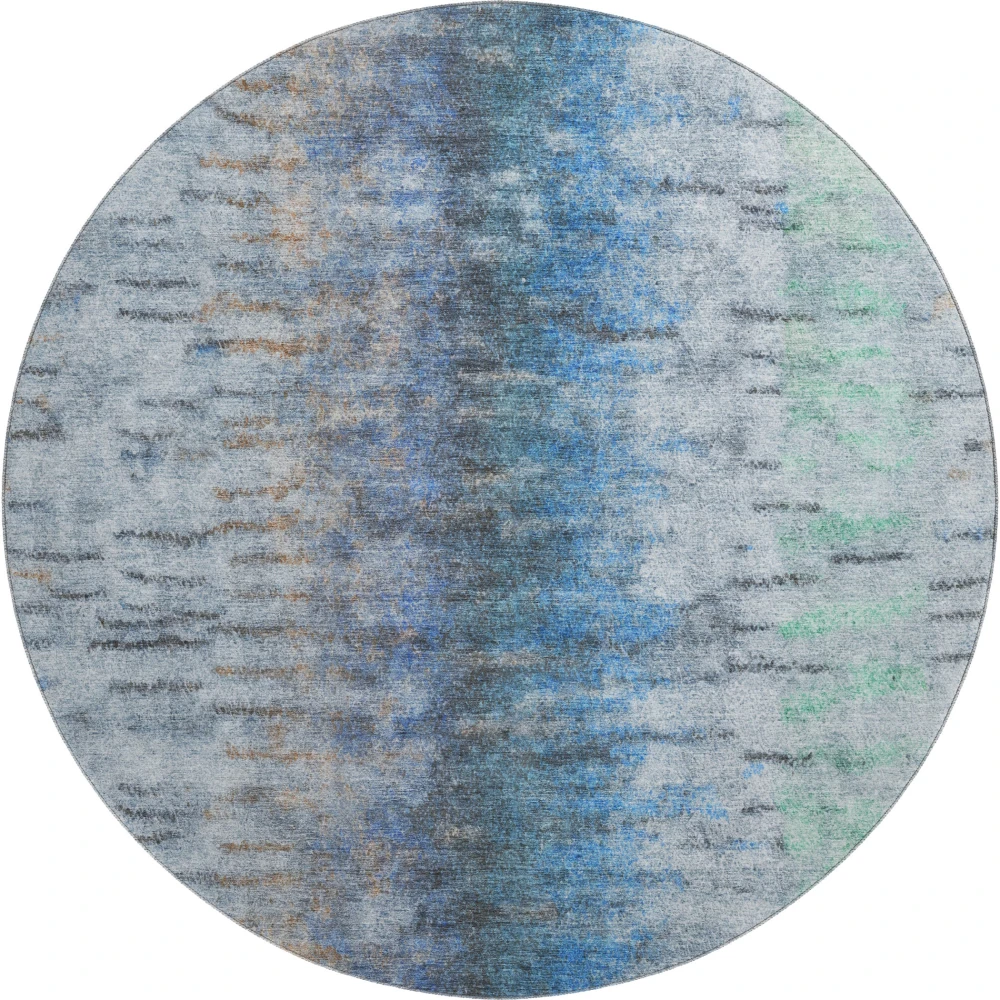 Mayfield AMF2319 Blue 8' x 8' Rug