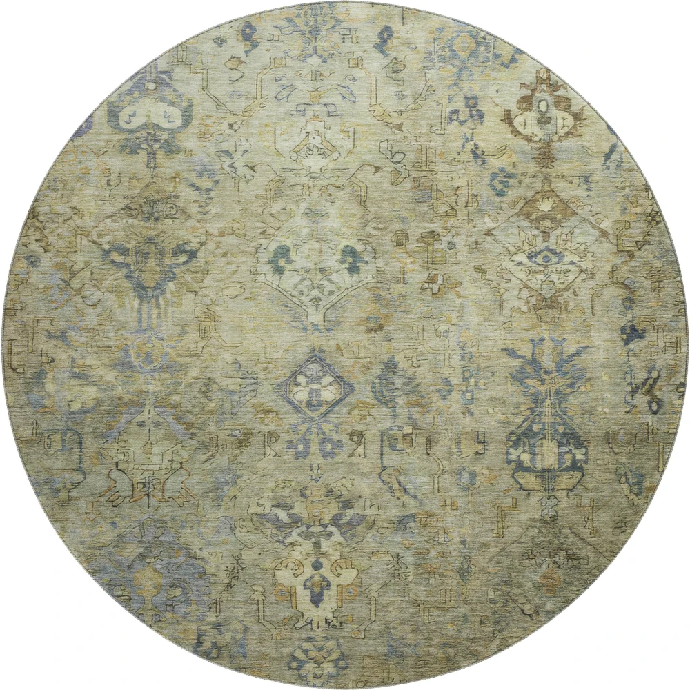 Mayfield AMF2320 Green 8' x 8' Rug