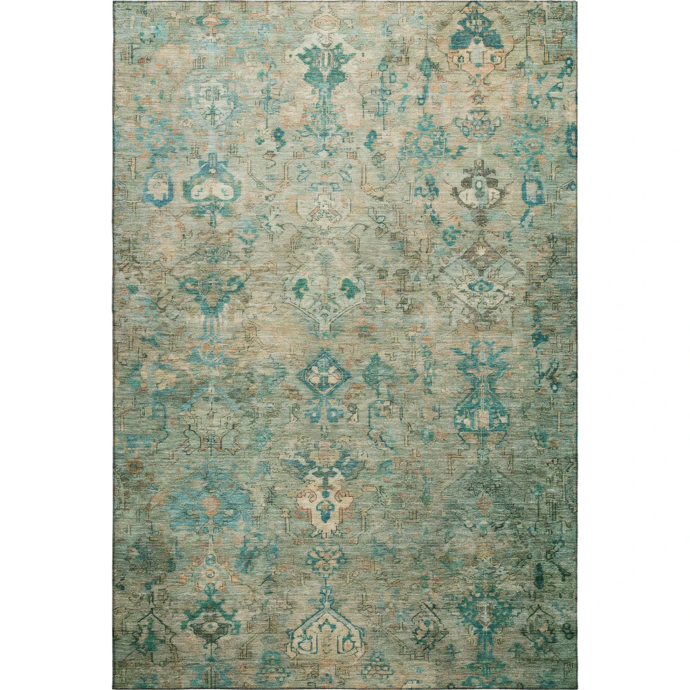 Mayfield AMF2320 Teal 3' x 5' Rug