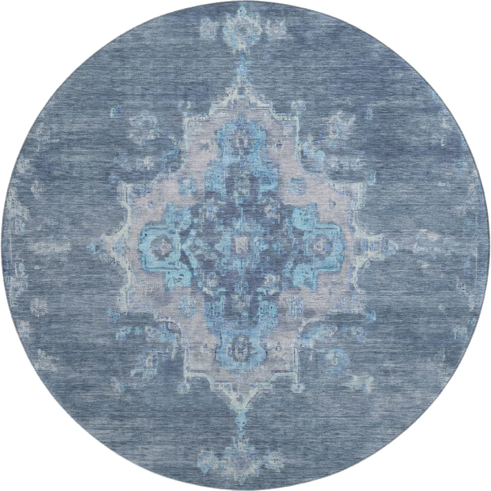 Mayfield AMF2321 Blue 8' x 8' Rug