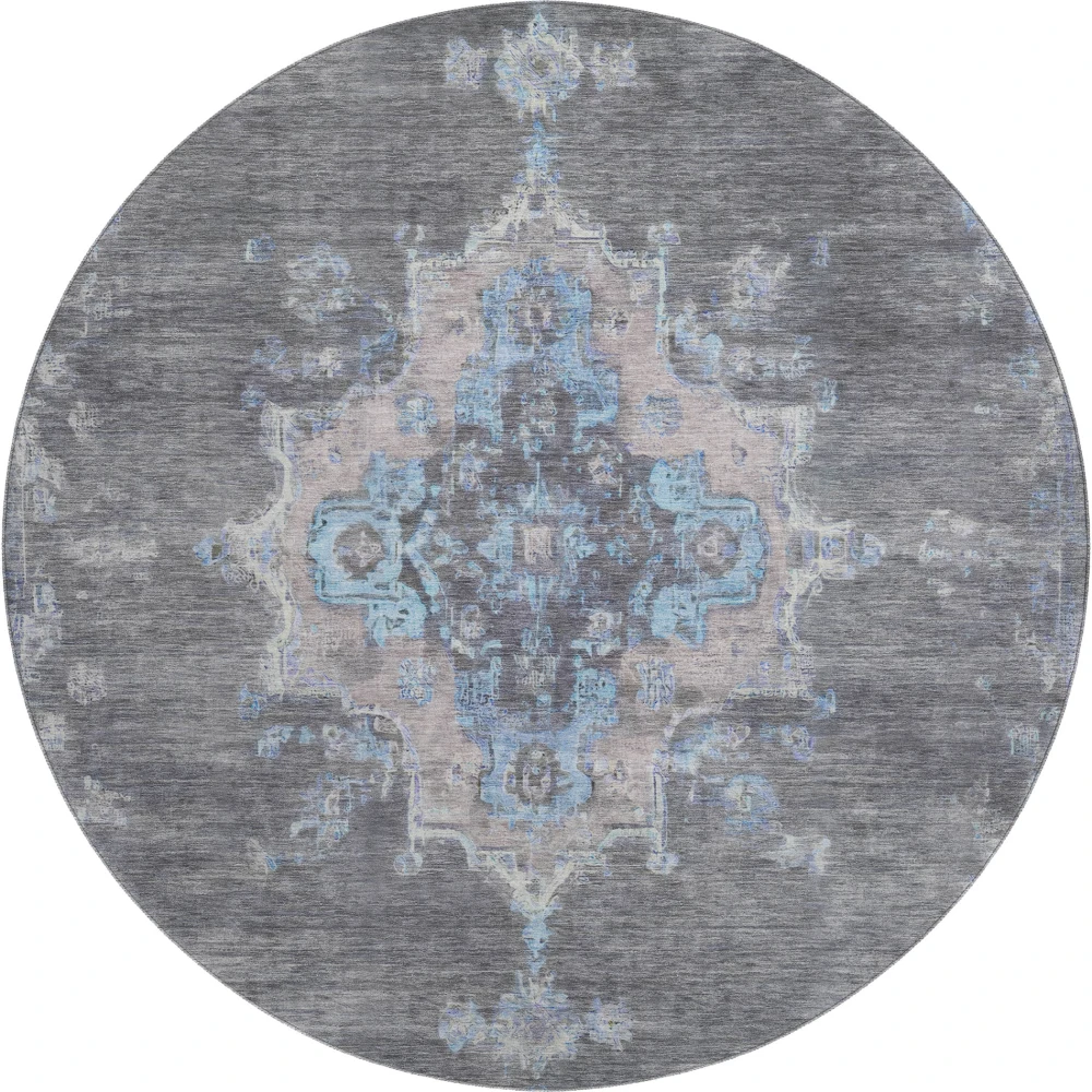 Mayfield AMF2321 Graphite 8' x 8' Rug