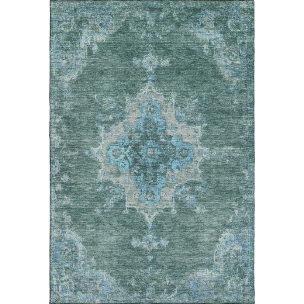 Mayfield AMF2321 Teal 10' x 14' Rug