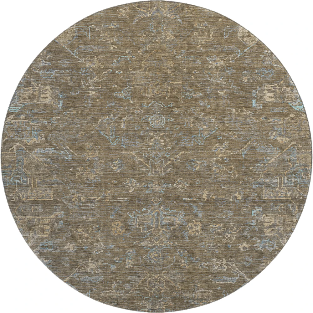Mayfield AMF2322 Brown 8' x 8' Rug