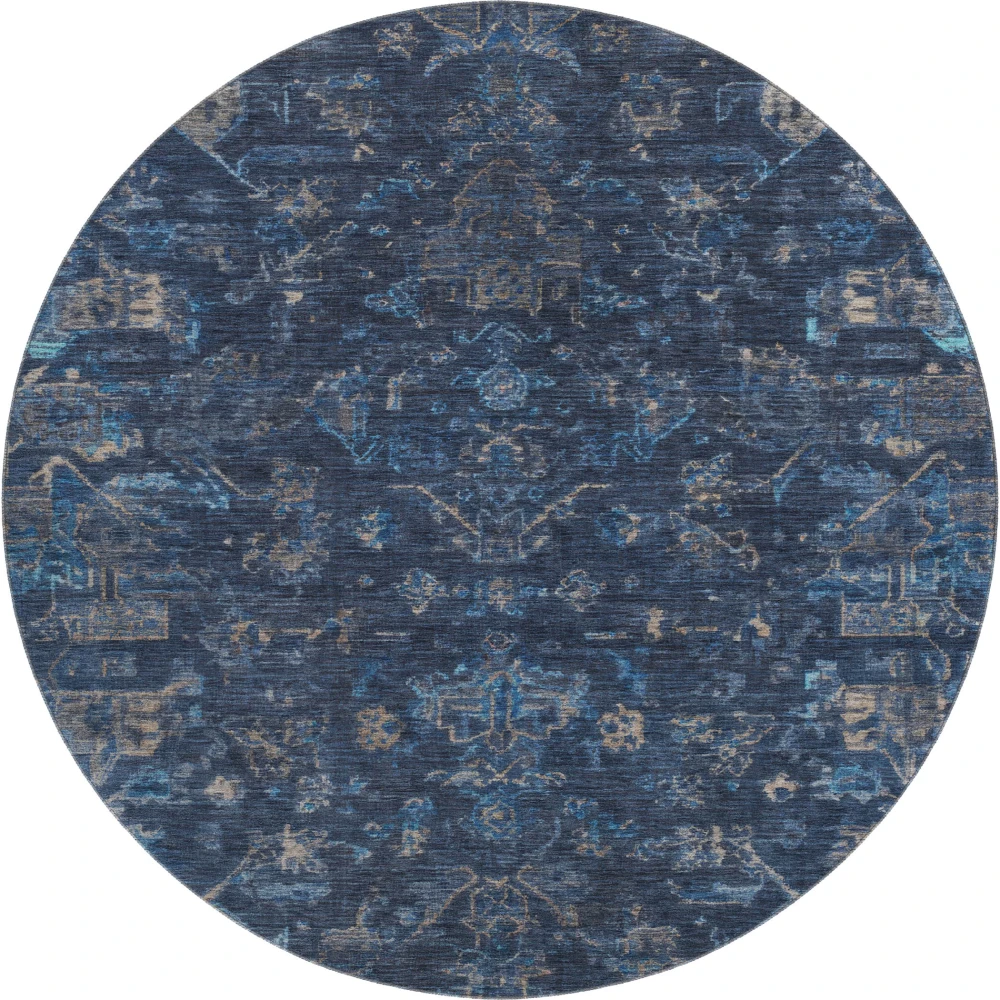 Mayfield AMF2322 Navy 8' x 8' Rug