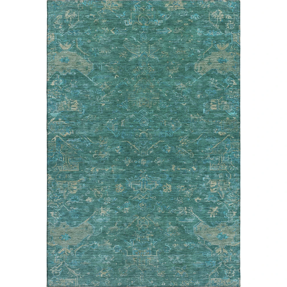 Mayfield AMF2322 Teal 9' x 12' Rug