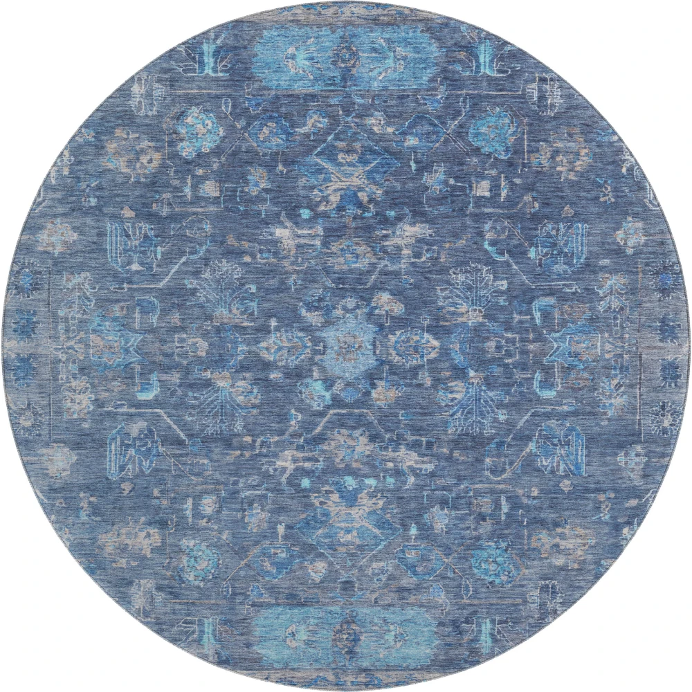 Mayfield AMF2323 Navy 8' x 8' Rug