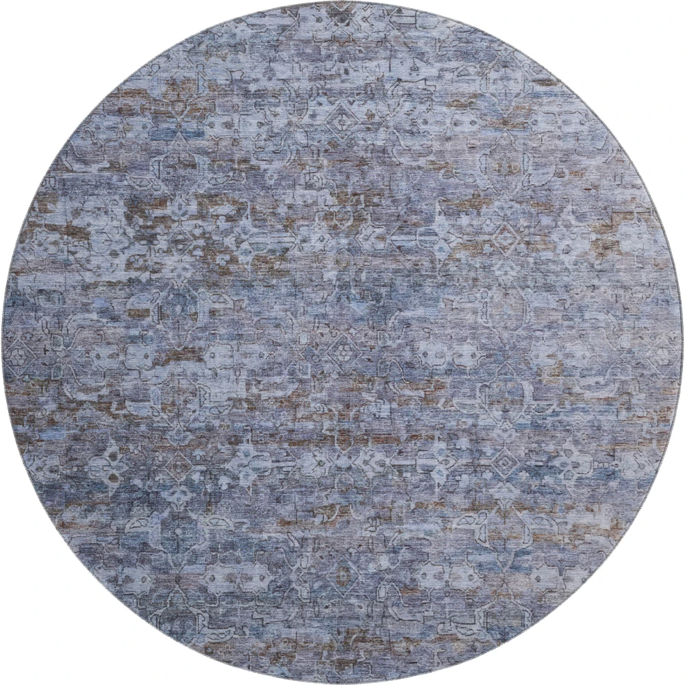 Mayfield AMF2324 Blue 8' x 8' Rug