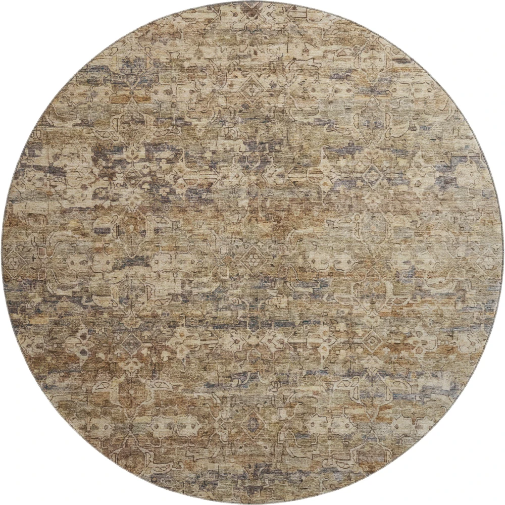 Mayfield AMF2324 Brown 8' x 8' Rug