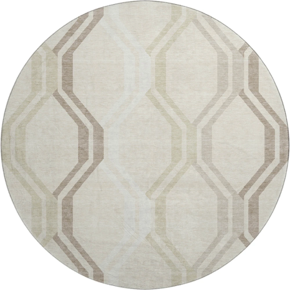 Mayfield AMF2326 Beige 8' x 8' Rug