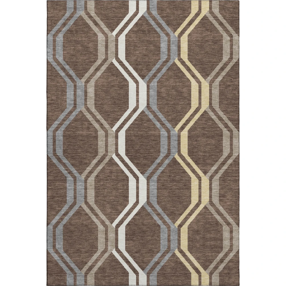 Mayfield AMF2326 Chocolate 3' x 5' Rug