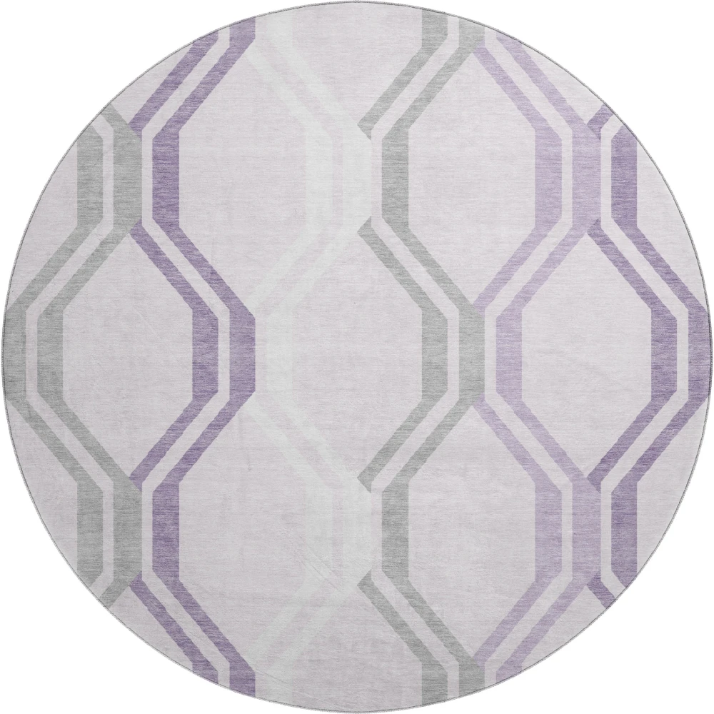 Mayfield AMF2326 Lavender 8' x 8' Rug