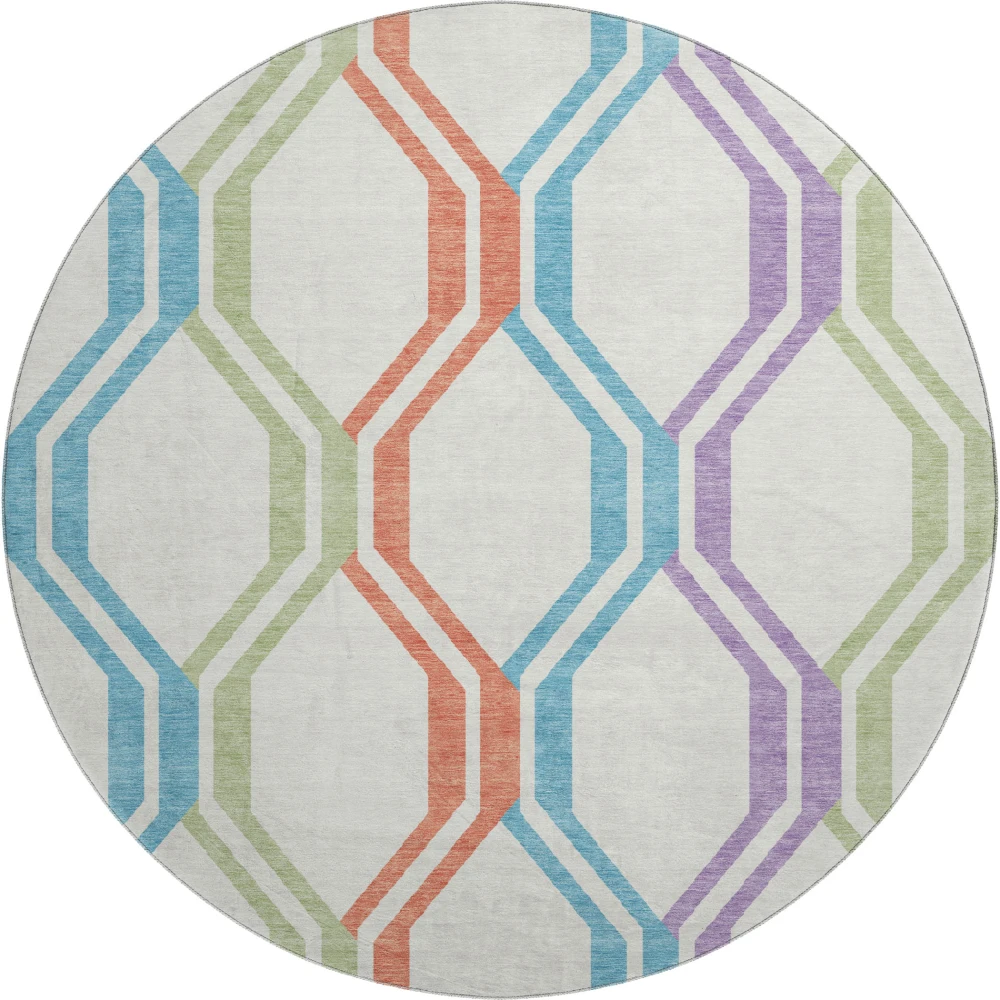 Mayfield AMF2326 Pearl 8' x 8' Rug