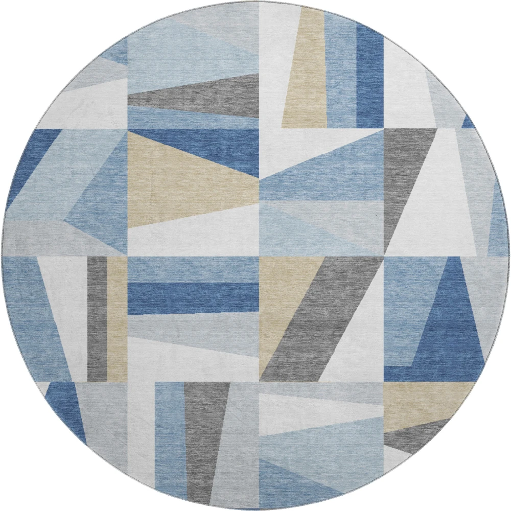 Mayfield AMF2327 Blue 8' x 8' Rug