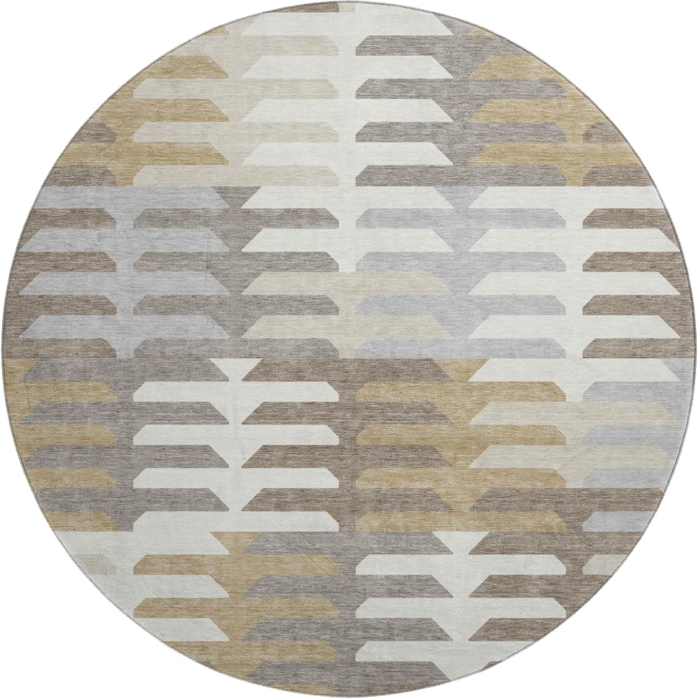 Mayfield AMF2328 Taupe 8' x 8' Rug