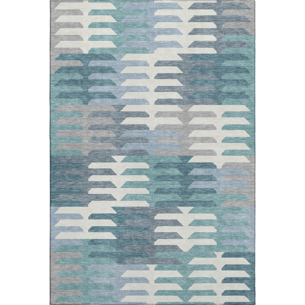 Mayfield AMF2328 Teal 8' x 10' Rug