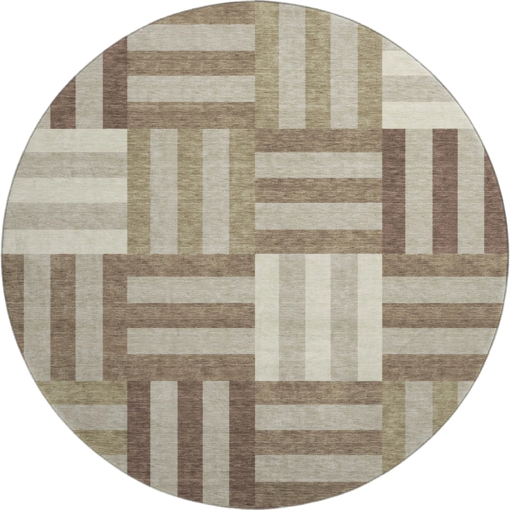 Mayfield AMF2332 Brown 8' x 8' Rug