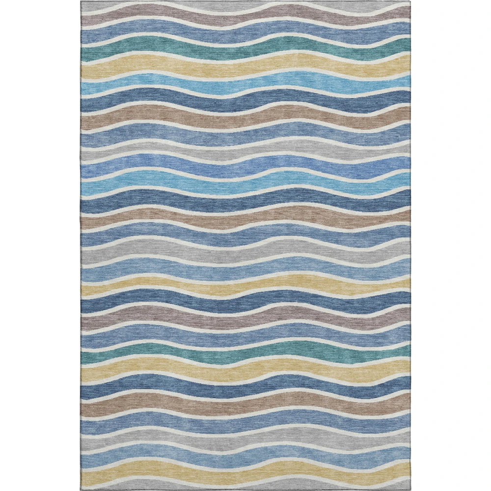 Mayfield AMF2333 Blue 3' x 5' Rug