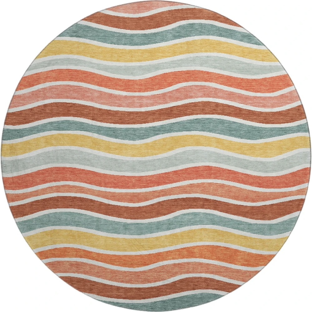 Mayfield AMF2333 Coral 8' x 8' Rug