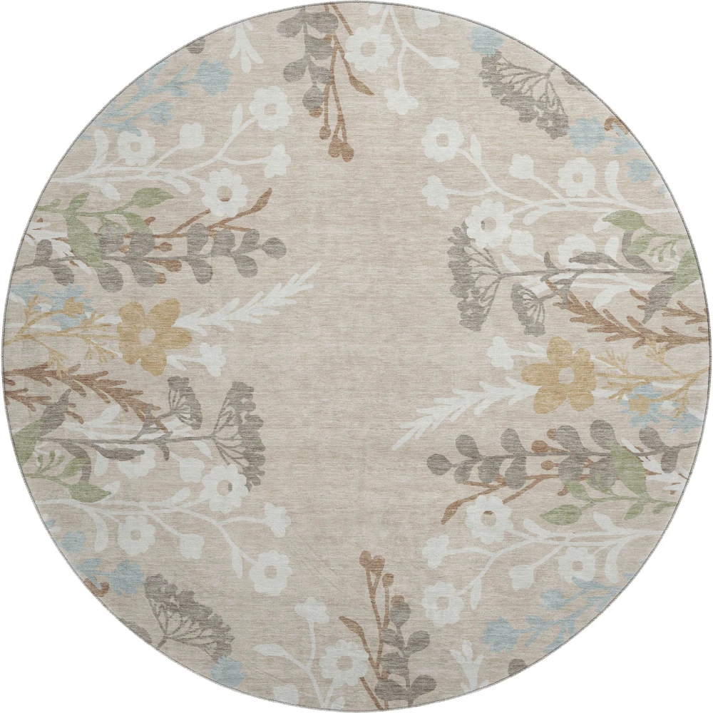 Mayfield AMF2334 Beige 8' x 8' Rug