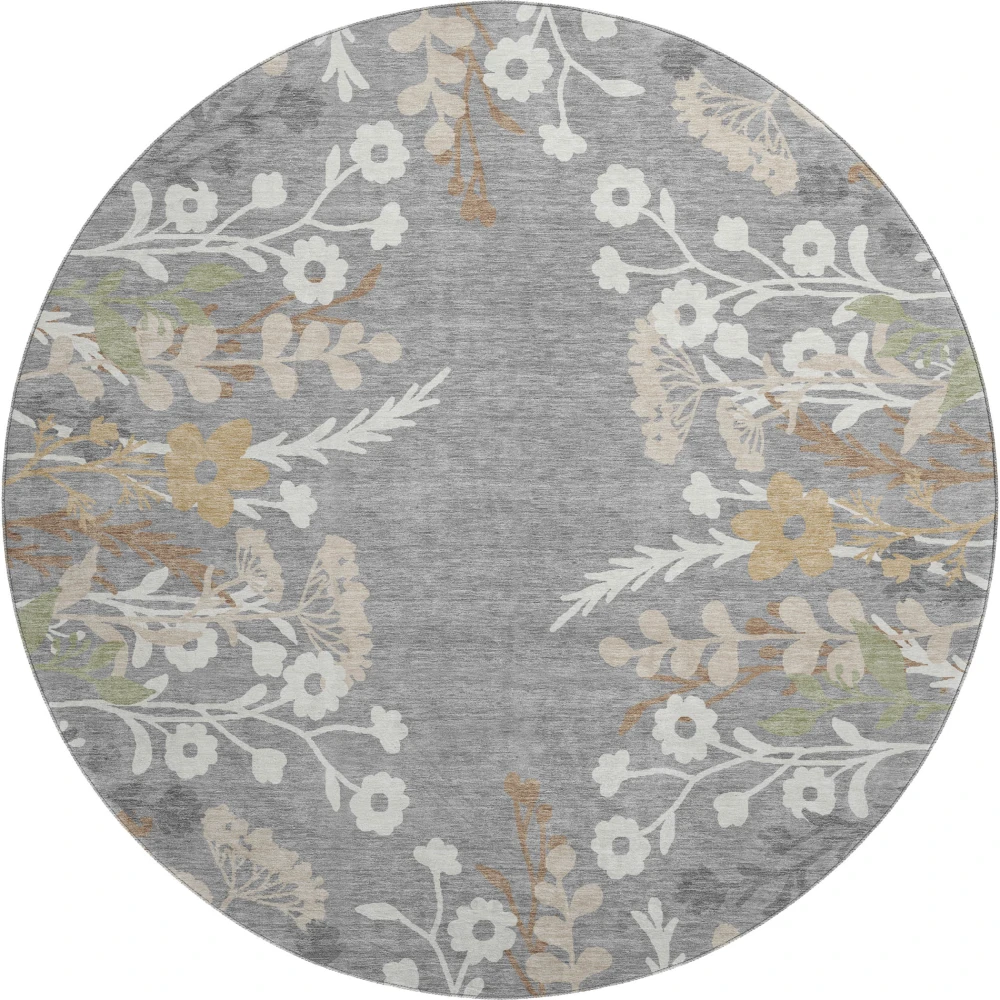 Mayfield AMF2334 Gray 8' x 8' Rug