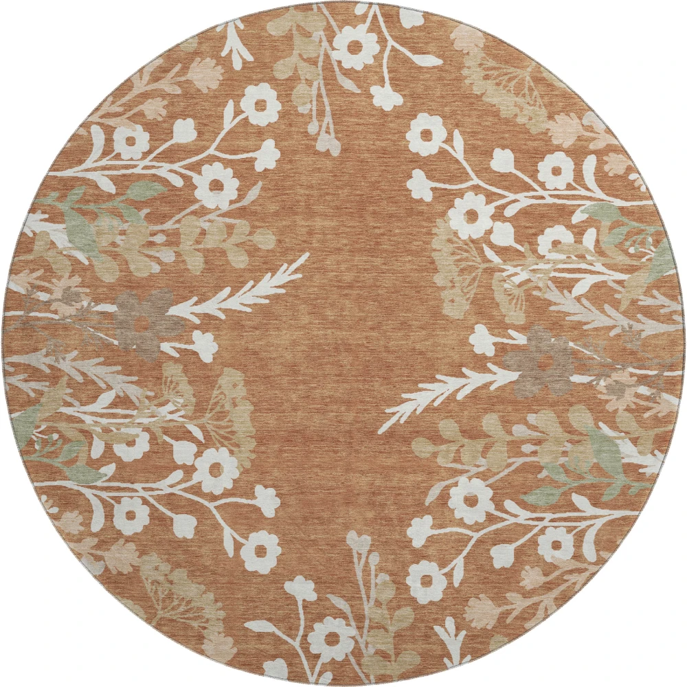 Mayfield AMF2334 Paprika 8' x 8' Rug