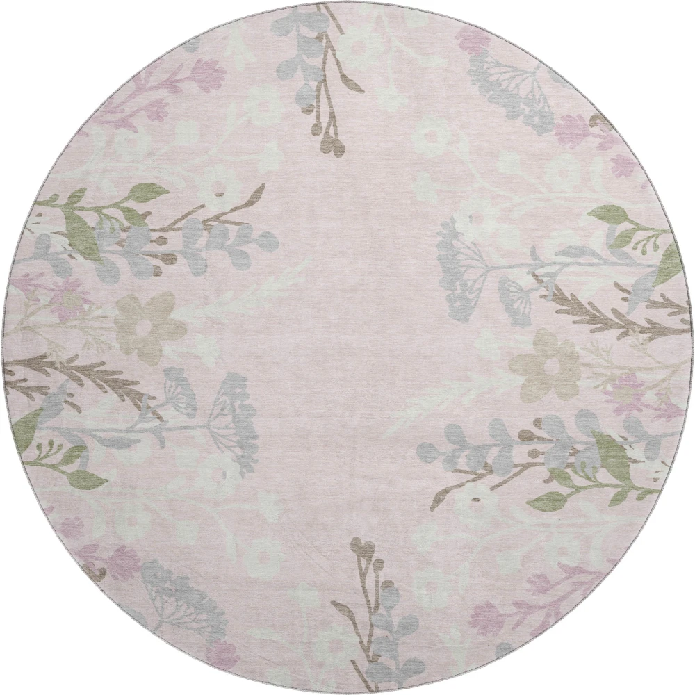 Mayfield AMF2334 Pink 8' x 8' Rug