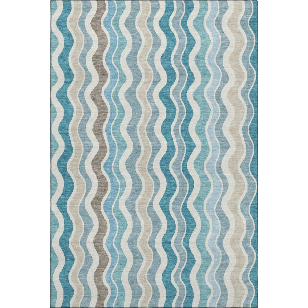 Mayfield AMF2342 Teal 8' x 10' Rug