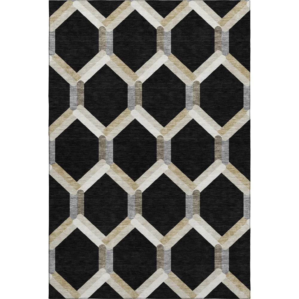 Mayfield AMF2343 Black 10' x 14' Rug