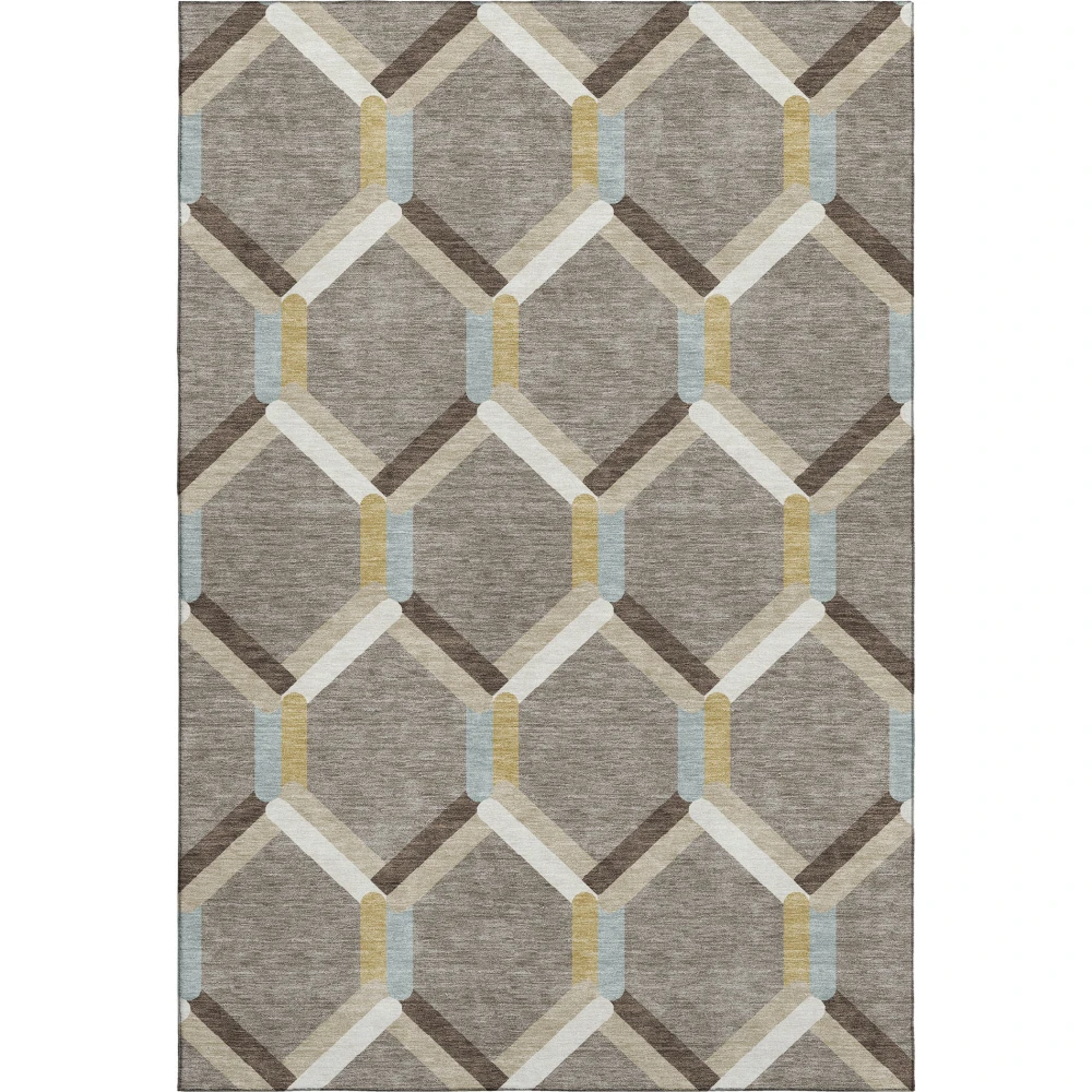 Mayfield AMF2343 Brown 10' x 14' Rug