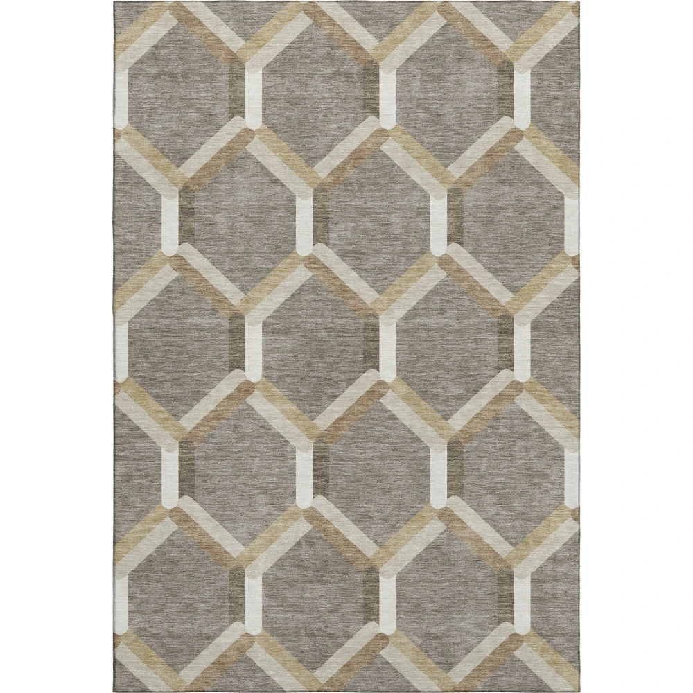 Mayfield AMF2343 Taupe 3' x 5' Rug