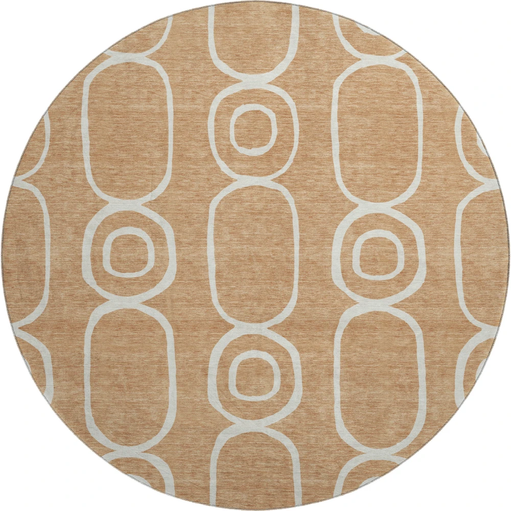 Mayfield AMF2344 Rust 8' x 8' Rug