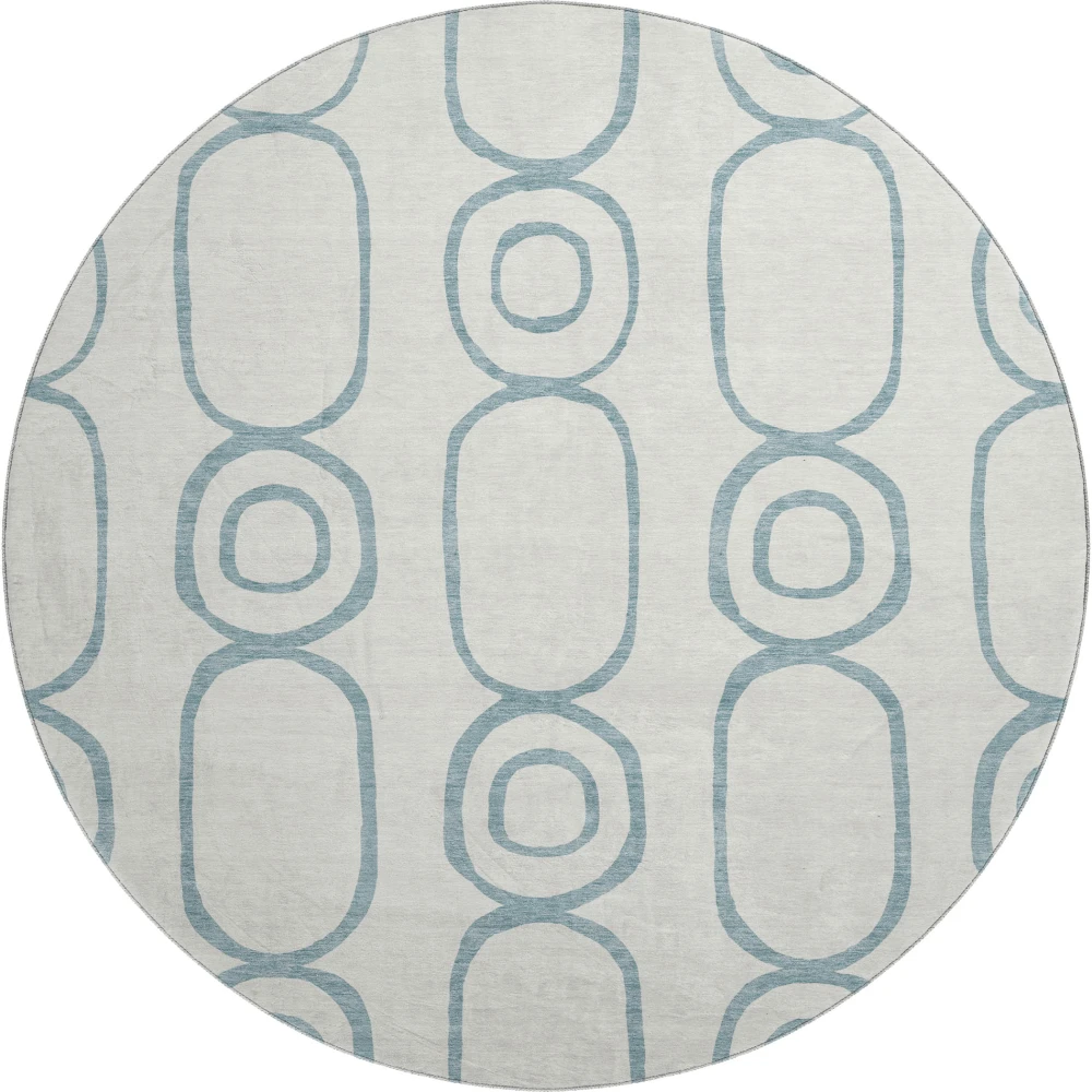 Mayfield AMF2344 Teal 8' x 8' Rug
