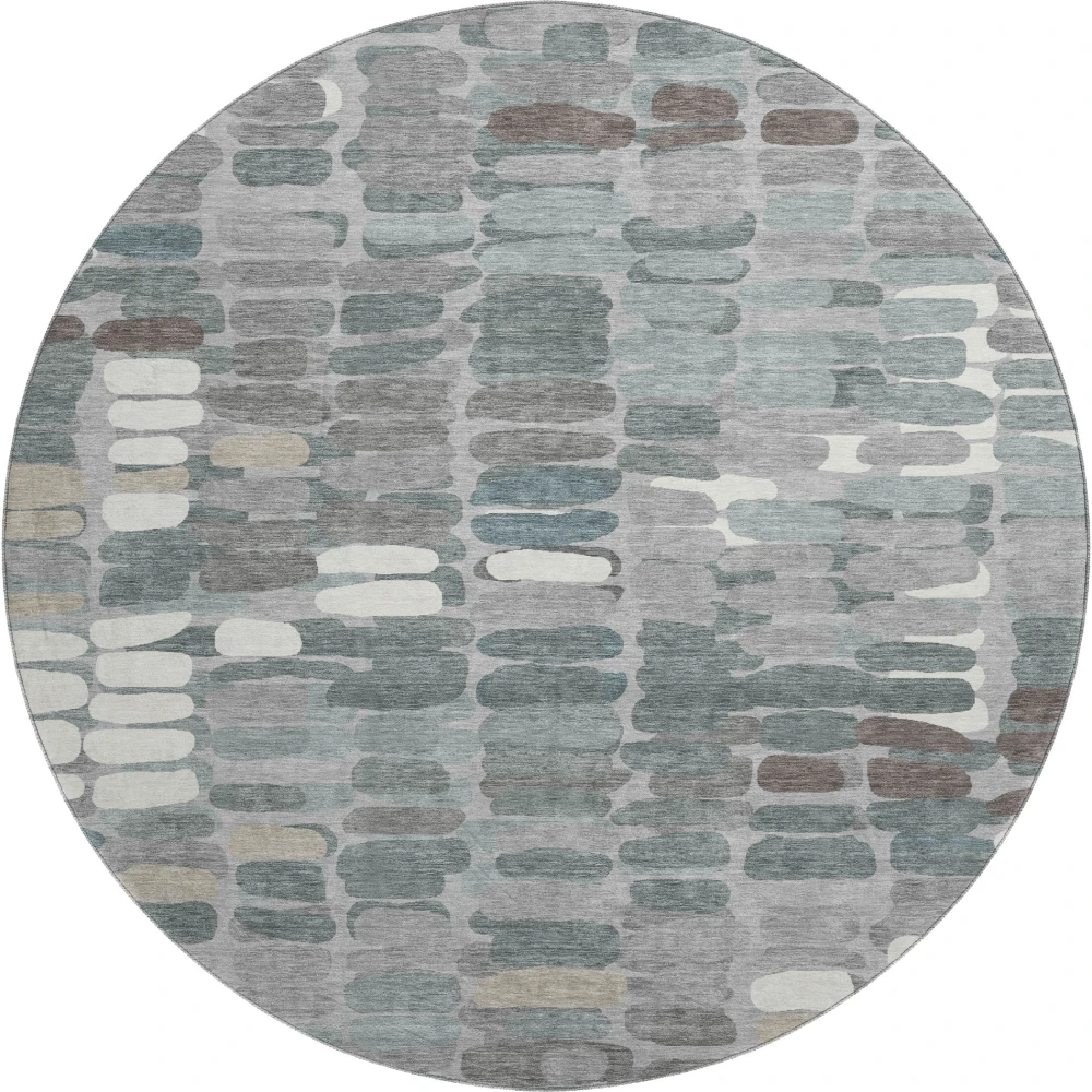 Mayfield AMF2349 Gray 8' x 8' Rug